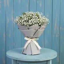 Букет цветов из:  Гипсофила в Пролетарском Белгородской области