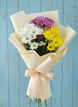 Букет цветов из:  Хризантемы в Пролетарском Белгородской области