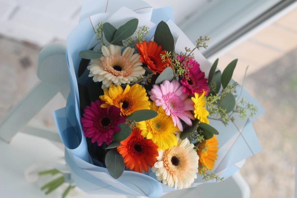 Букет цветов из: Герберы в Пролетарском Белгородской области