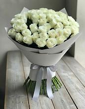 Букет 35 Белых роз #REPLACE_PRED# Пролетарском Белгородской области