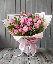 Букет Розовый кустик #REPLACE_PRED# Пролетарском Белгородской области