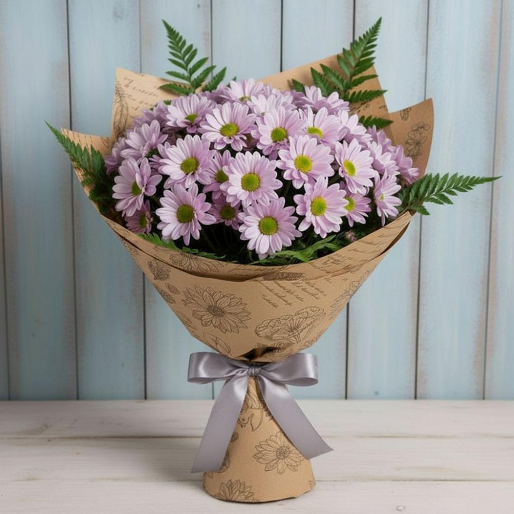 Букет цветов из: Хризантемы в Пролетарском Белгородской области