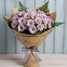 Букет цветов из:  Хризантемы #REPLACE_PRED# Пролетарском Белгородской области