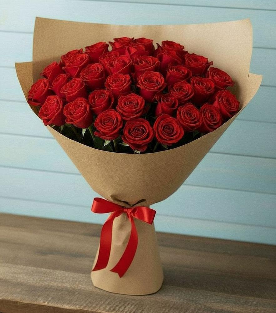 Букет Красные розы Милано в Пролетарском Белгородской области