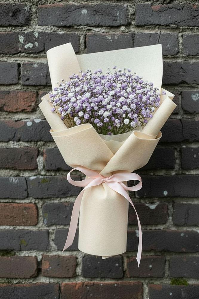 Букет цветов из: Гипсофила в Пролетарском Белгородской области