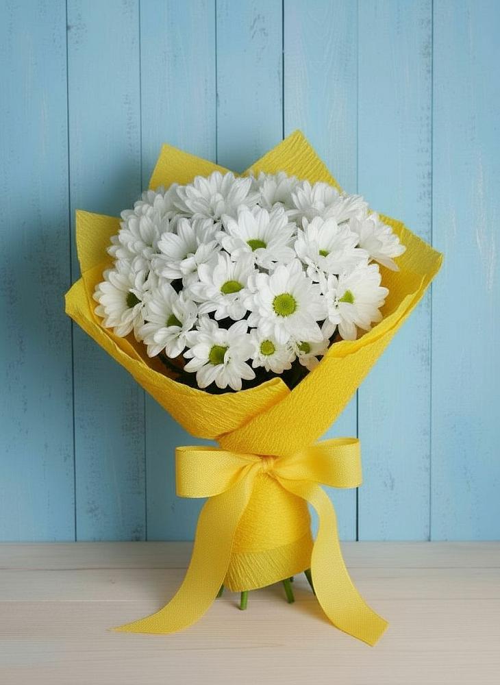 Букет цветов из: Хризантемы в Пролетарском Белгородской области