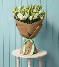 Букет цветов из:  Лизиантусы в Пролетарском Белгородской области