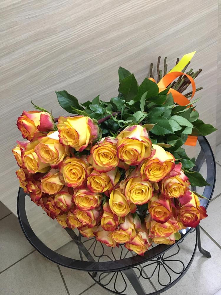 Букет Желтые розы в Пролетарском Белгородской области