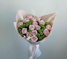 Букет цветов из:  Розы и Хризантемы в Пролетарском Белгородской области