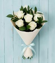 Букет цветов из:  Розы #REPLACE_PRED# Пролетарском Белгородской области