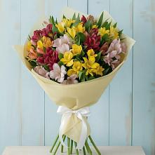 Букет цветов из:  Альстромерии #REPLACE_PRED# Пролетарском Белгородской области