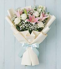 Букет цветов из:  Лилии в Пролетарском Белгородской области